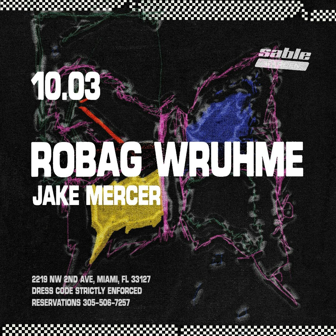 Robag Wruhme + Jake Mercer