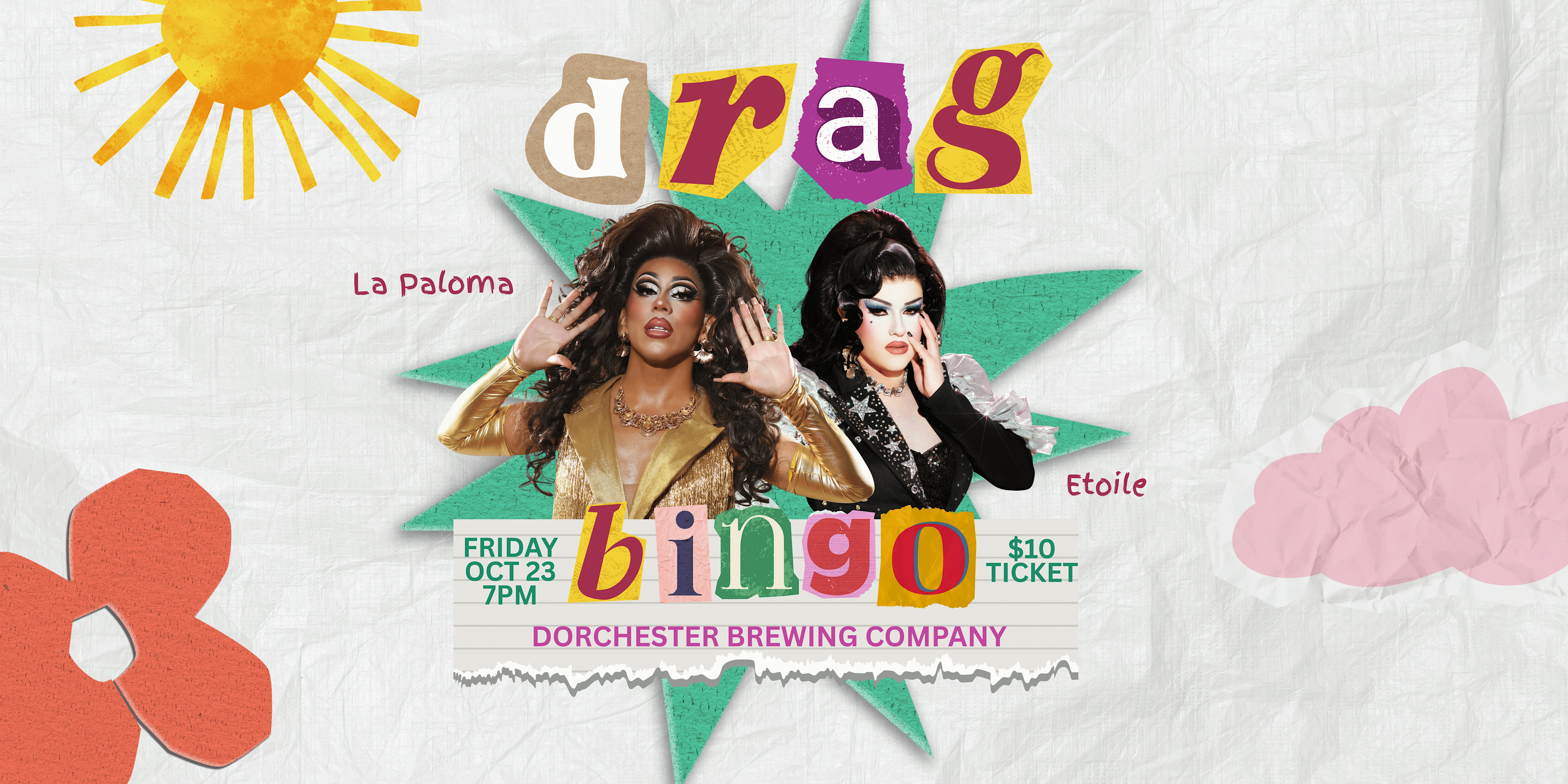 Drag Bingo at Dorchester Brewing Company | October 23rd
