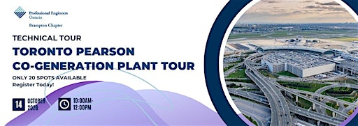 PEO Brampton Chapter - 2026 Toronto Pearson Co-generation Plant Tour