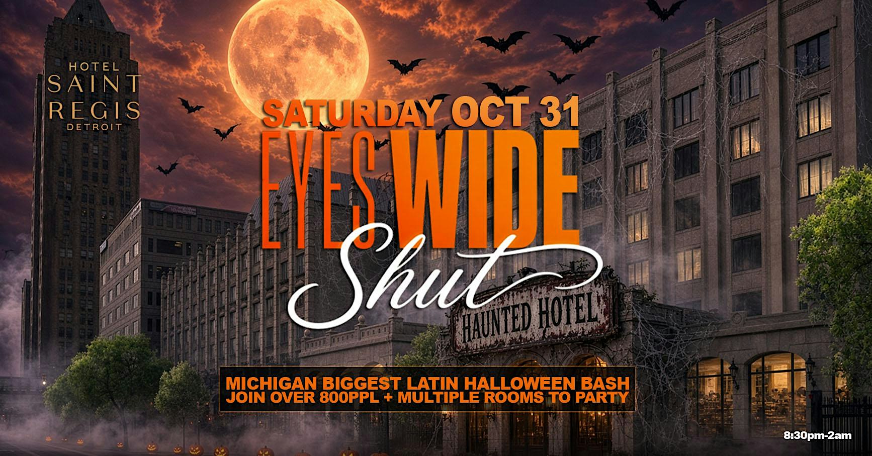 Michigan’s Largest & Hottest Latin Halloween Party Hotel St Regis Detroit