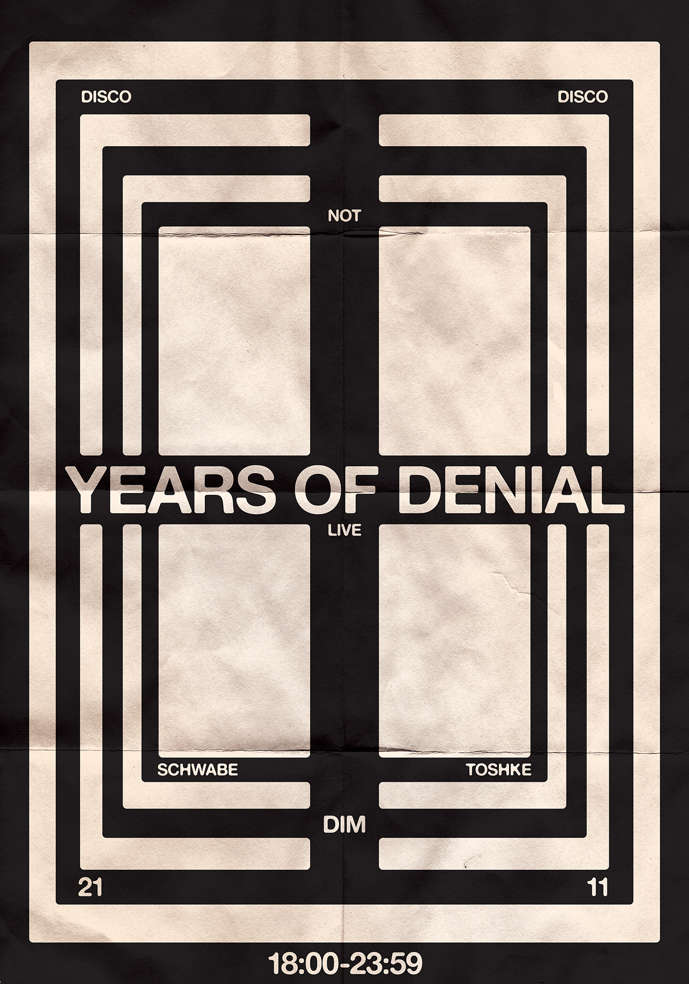 Disco Not Disco with Years of Denial