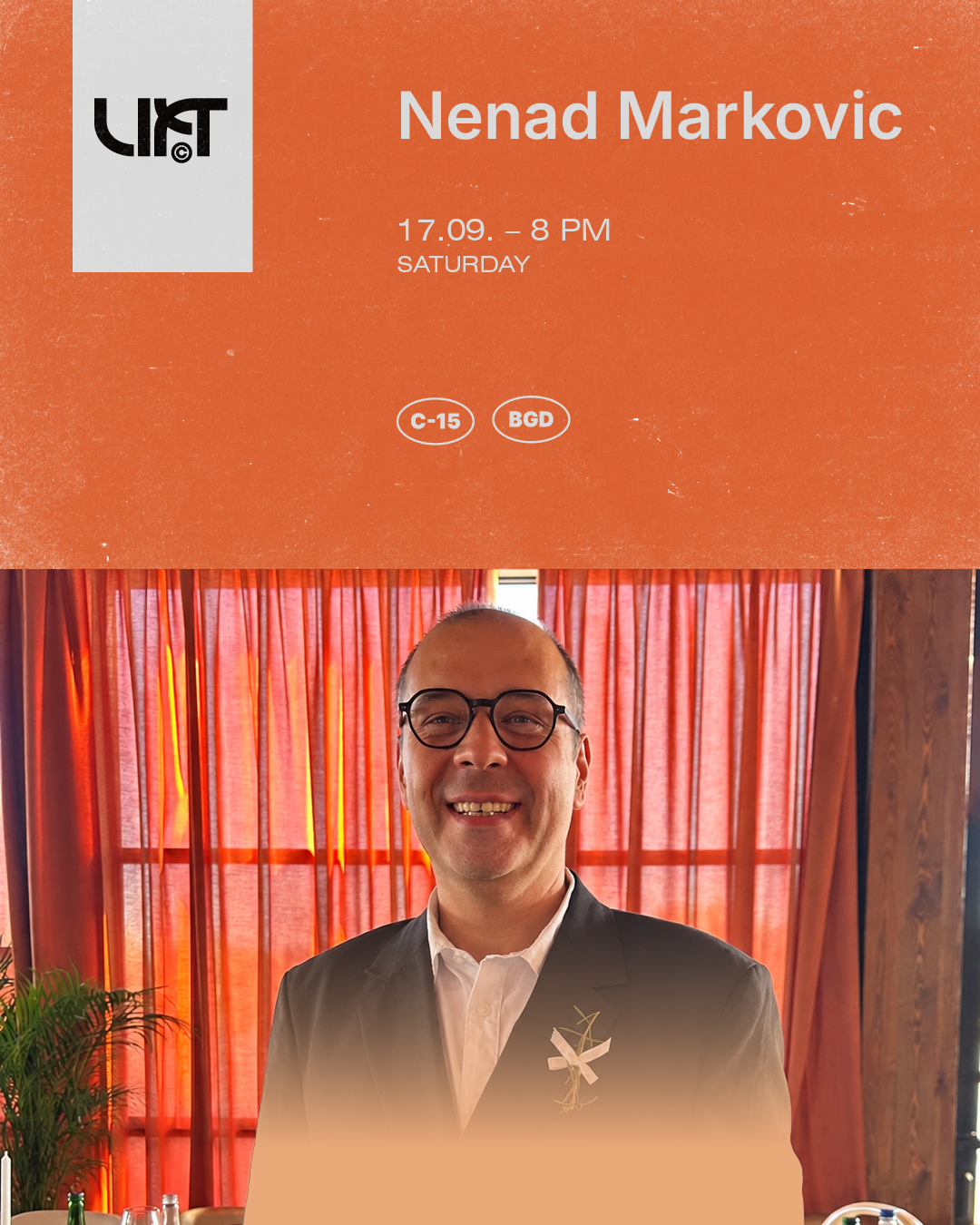Nenad Markovic at LIFT