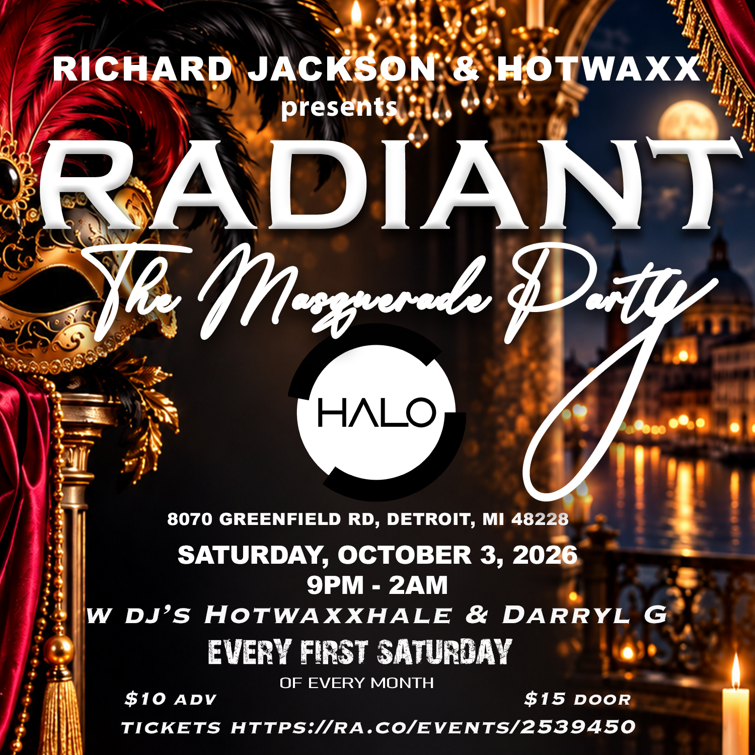 RADIANT presents The Masquerade Party