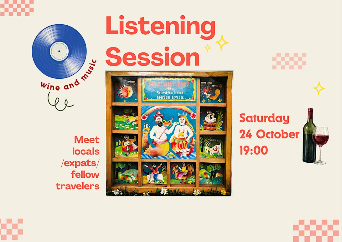 No-Small-Talk Meetup & Listening Session with Wine and Snacks