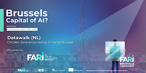 FARI2026: — Datawalk: ontdek dataverzameling in hartje Brussel
