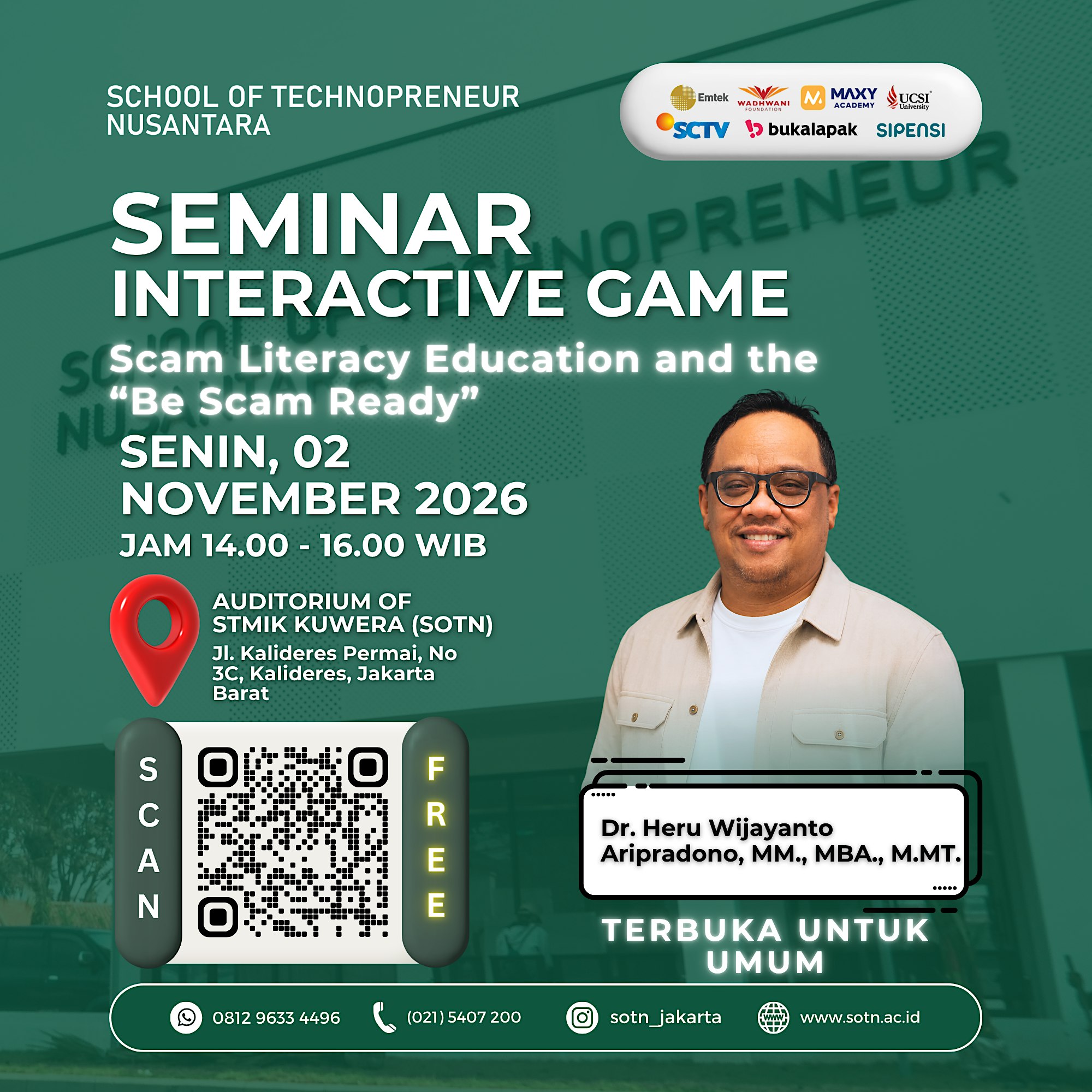 Scam Literacy Education and the Be Scam Ready