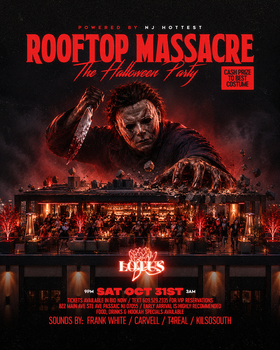 Rooftop Massacre: The Halloween Party