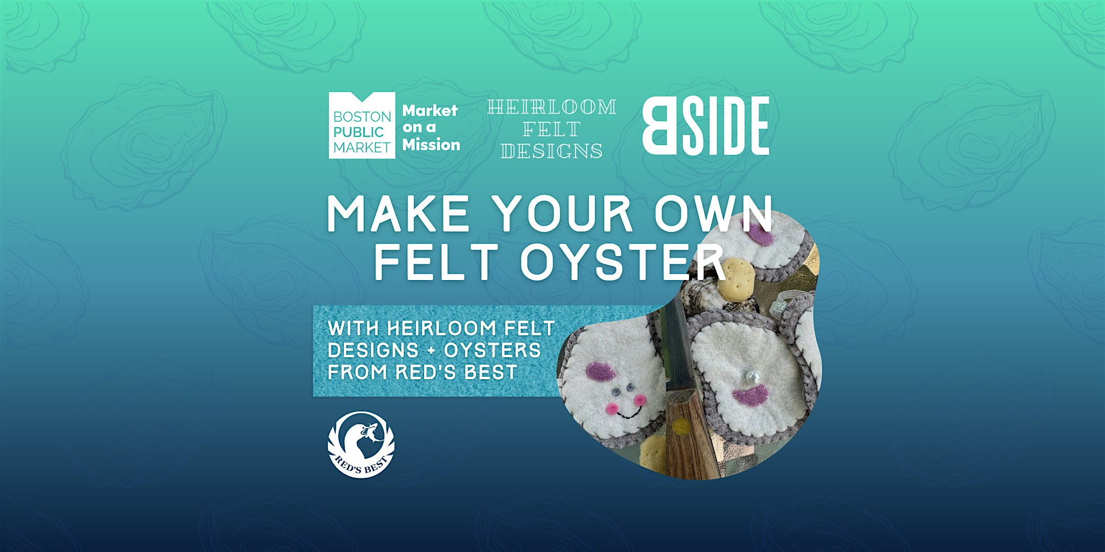 Make Your Own Felt Oyster with The B-Side and Heirloom Felt Designs