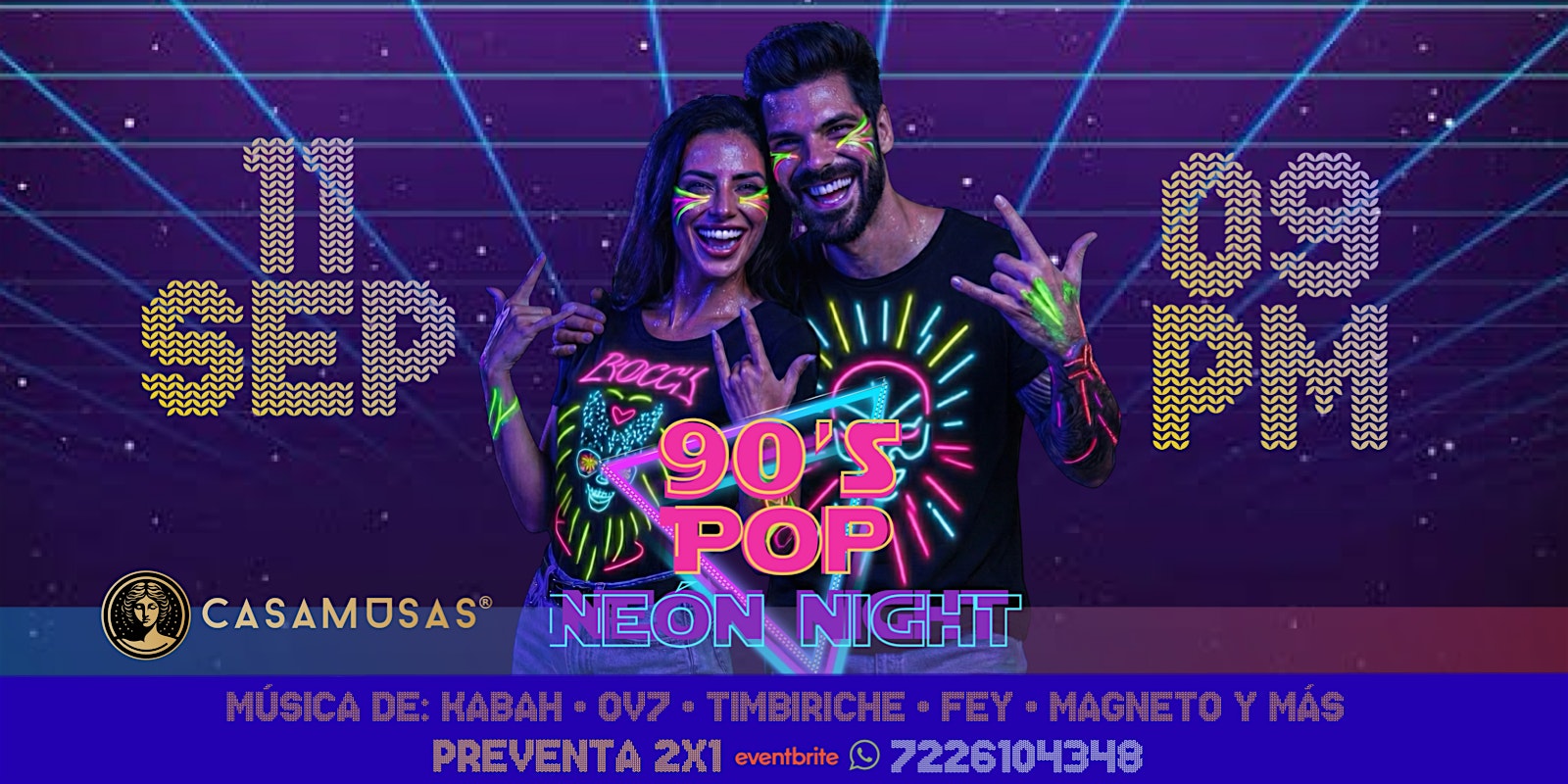 90's POP NEON NIGHT