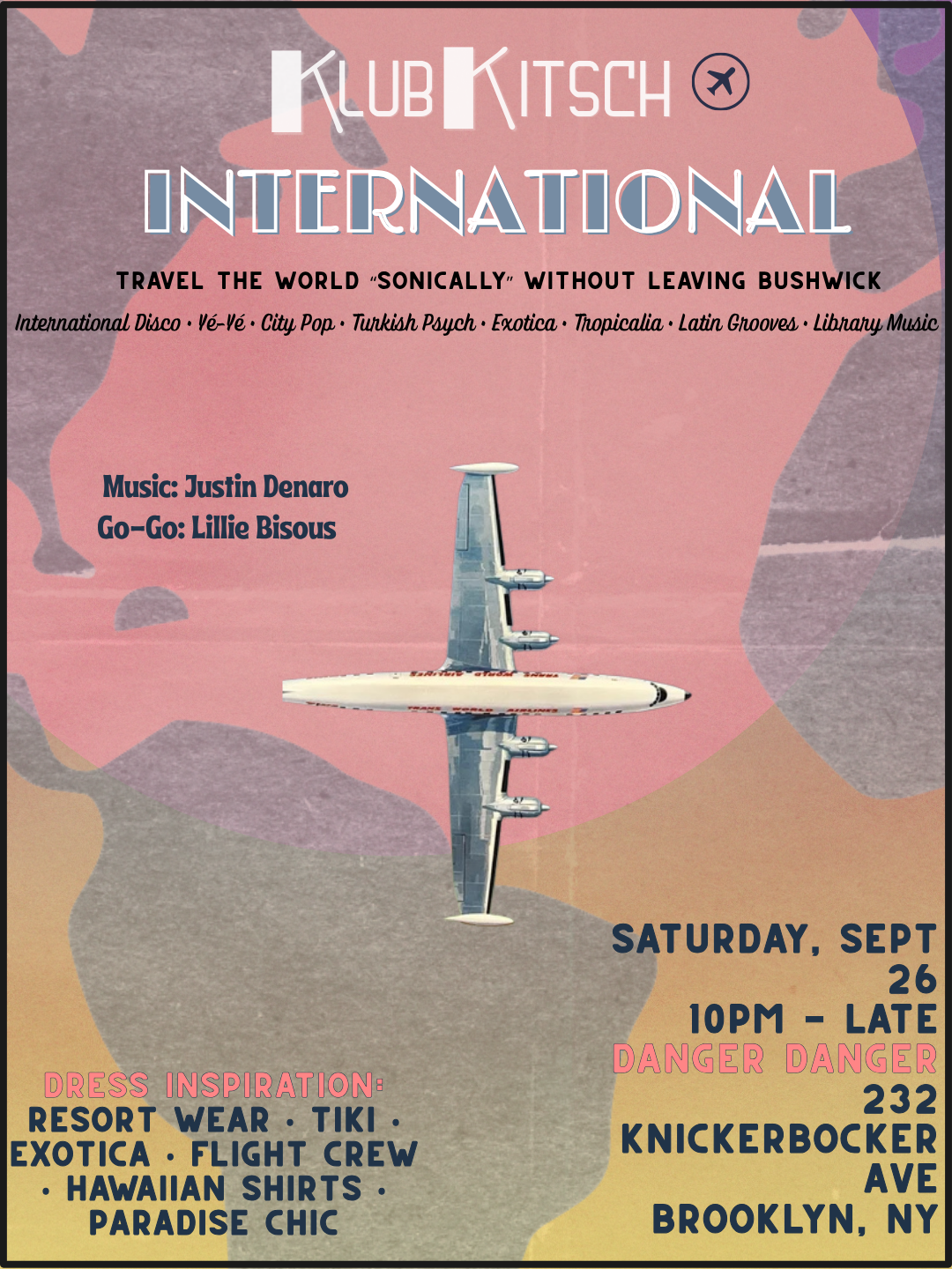 Klub Kitsch presents International: World Music Dance Party