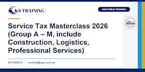 Service Tax Masterclass 2026: Groups A–M & Key Industries