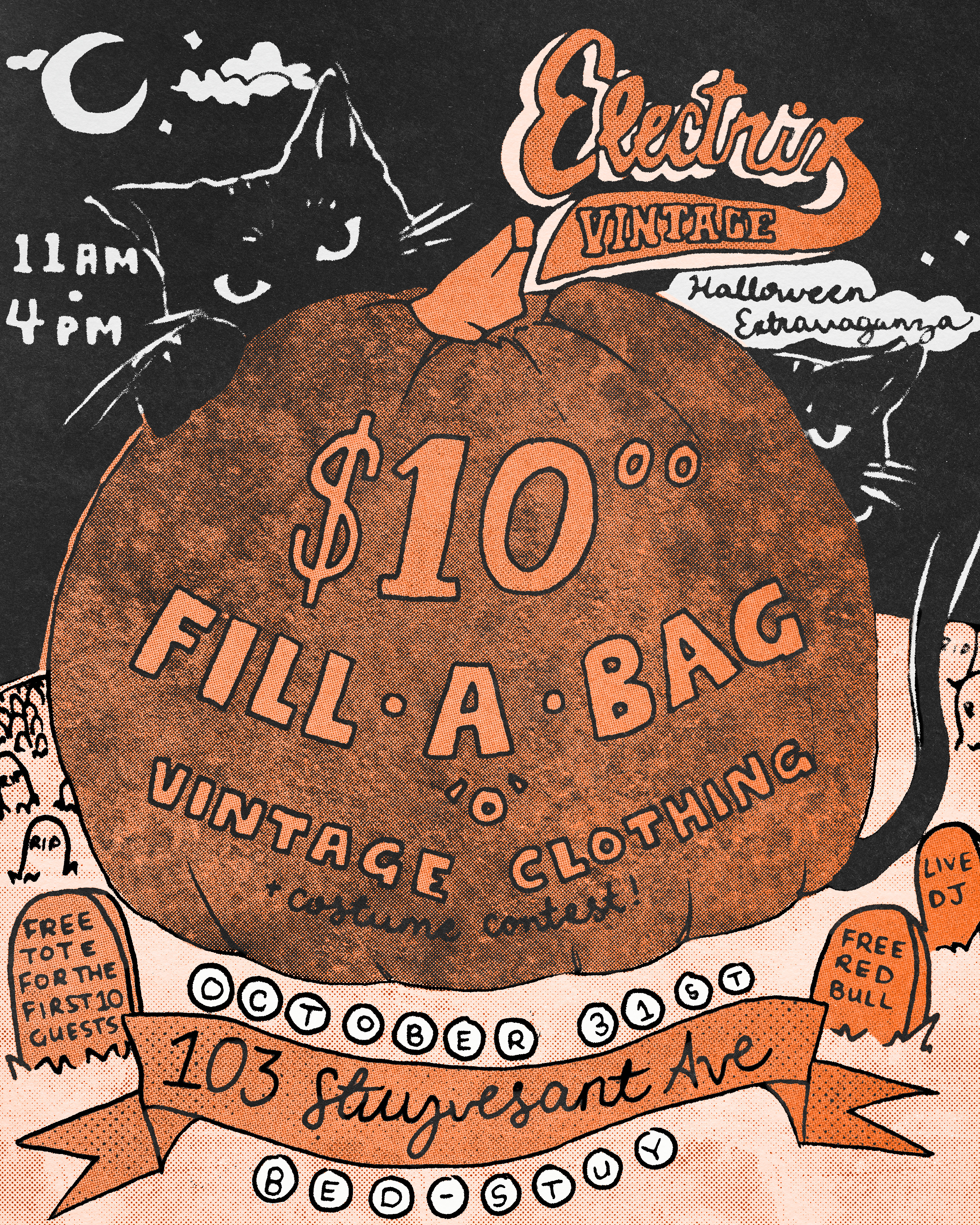 Electrix Vintage Halloween Fill-a-Bag Sale (Bed Stuy)