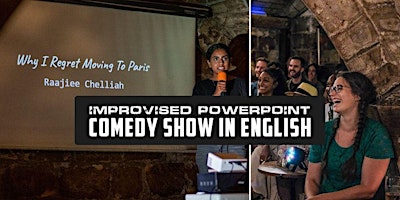 Improvised PowerPoint Comedy Show in English | October 3