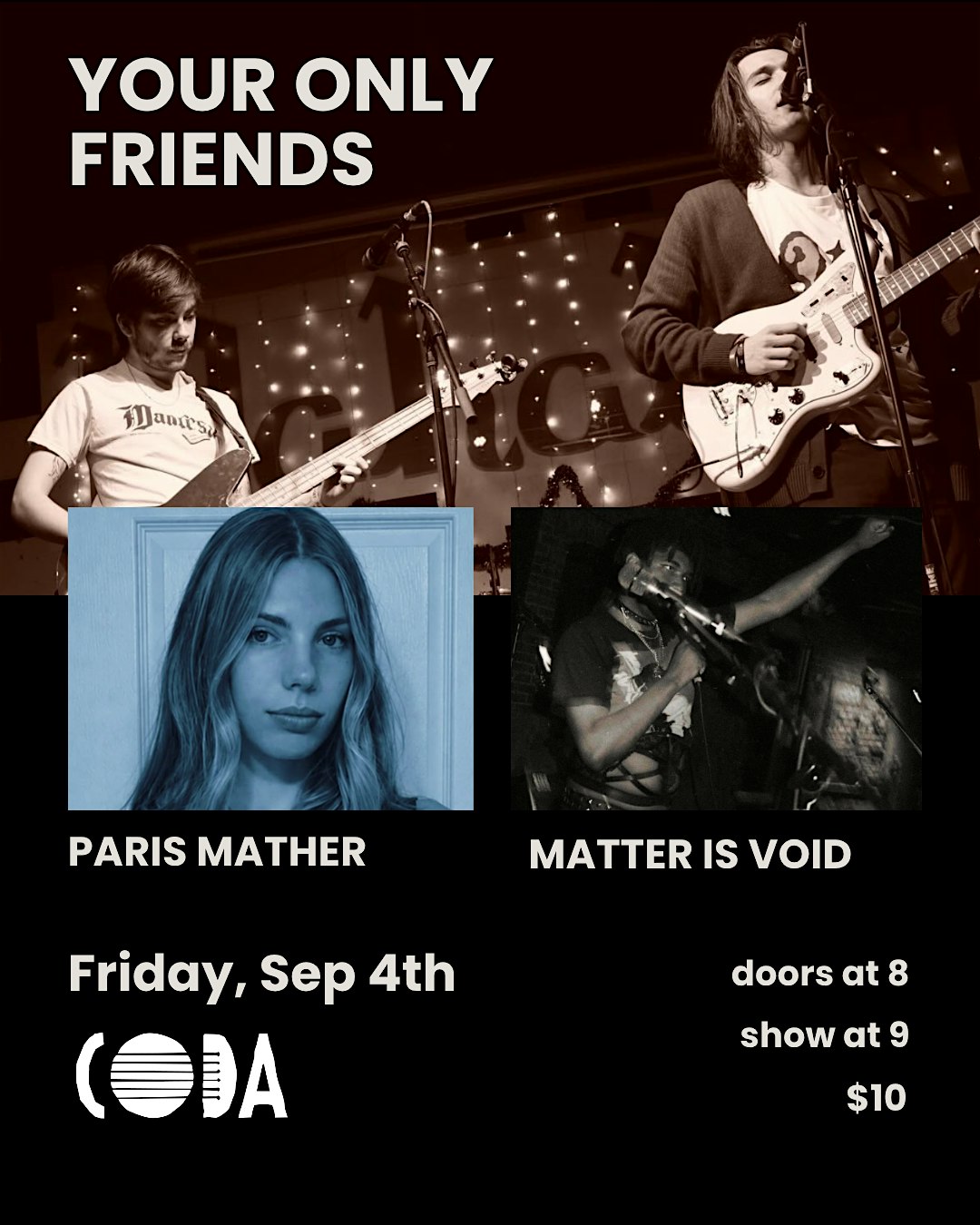 Your Only Friends | Paris Mather | Matter is Void at CODA