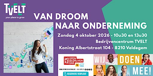 Van droom naar onderneming