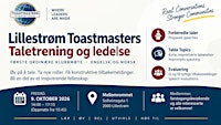 Lillestrøm Toastmasters — Speaking & Leading / Taletrening og ledelse