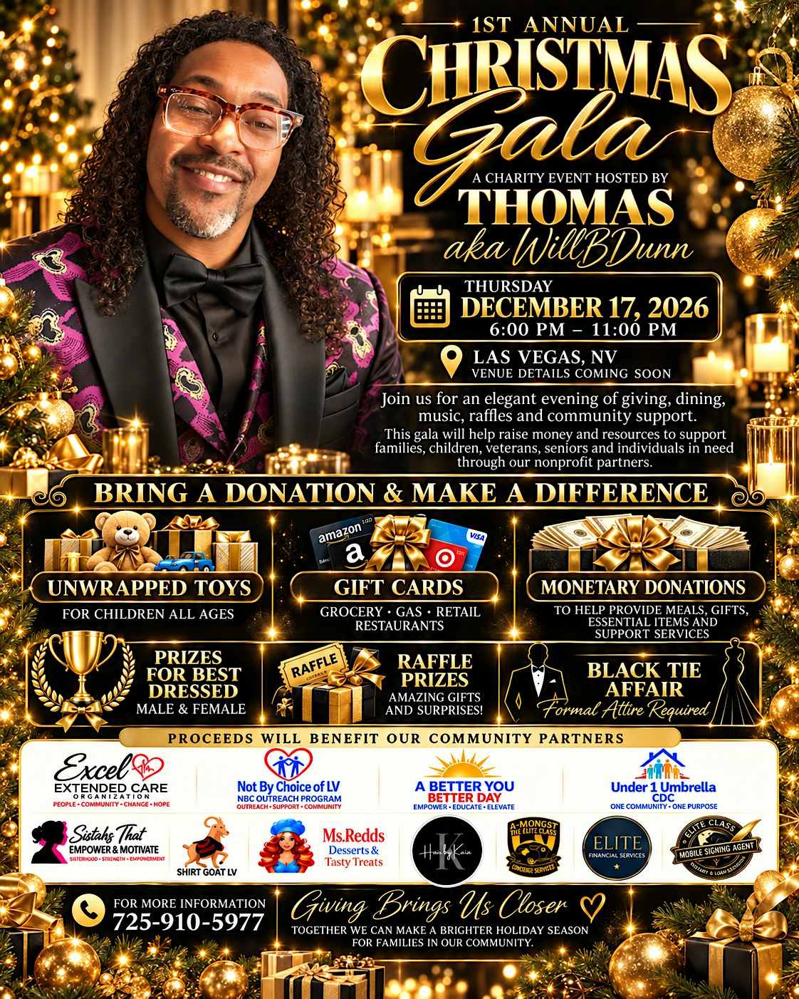 CHRISTMAS BLACK TIE GALA
