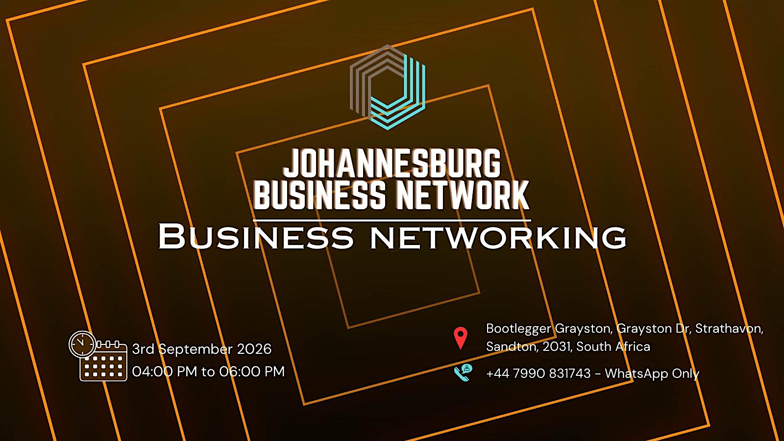 Business Networking Johannesburg 2026