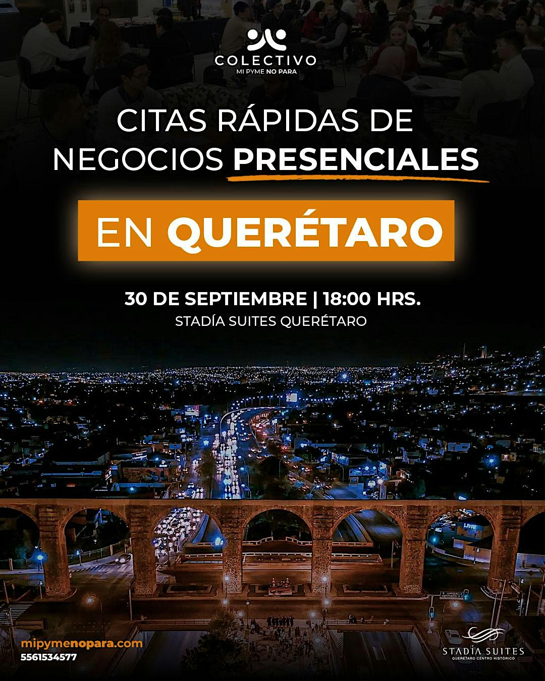 Networking: Citas Rápidas de Negocios con CEOs y Directivos (Qro.)