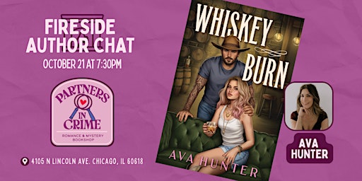 Fireside Author Chat With Ava Hunter