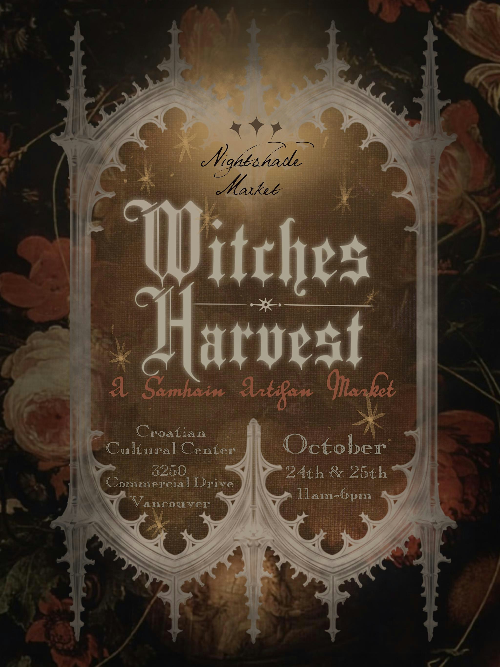 Nightshade Market : Witches Harvest A Samhain Artisan Market
