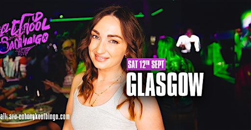 Old Skool Bingo Sat 12th Sep Glasgow