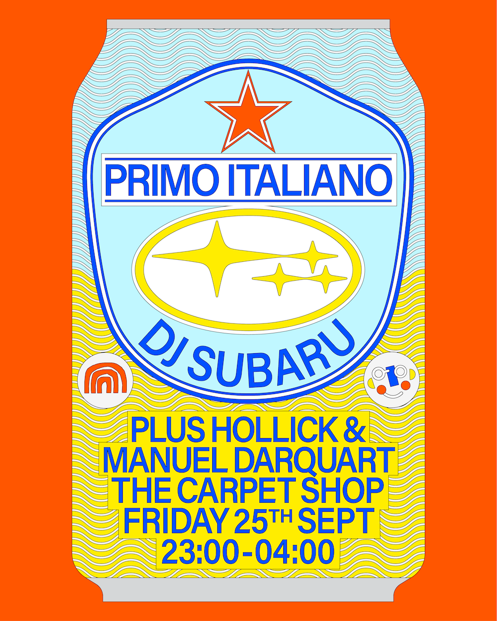 Primo Italiano with DJ Subaru, Hollick & Manuel Darquart