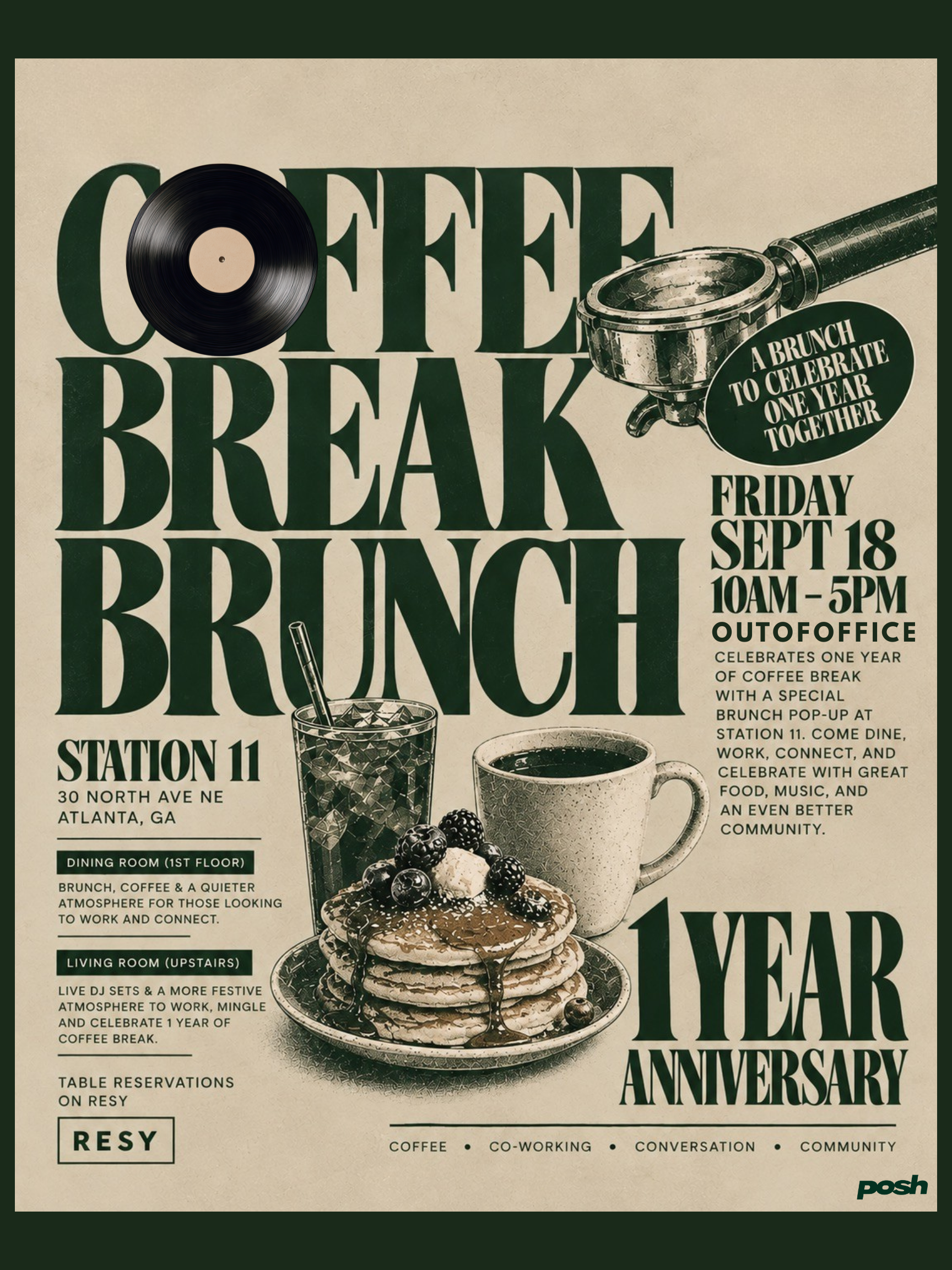Coffee Break:  1 Year Anniversary