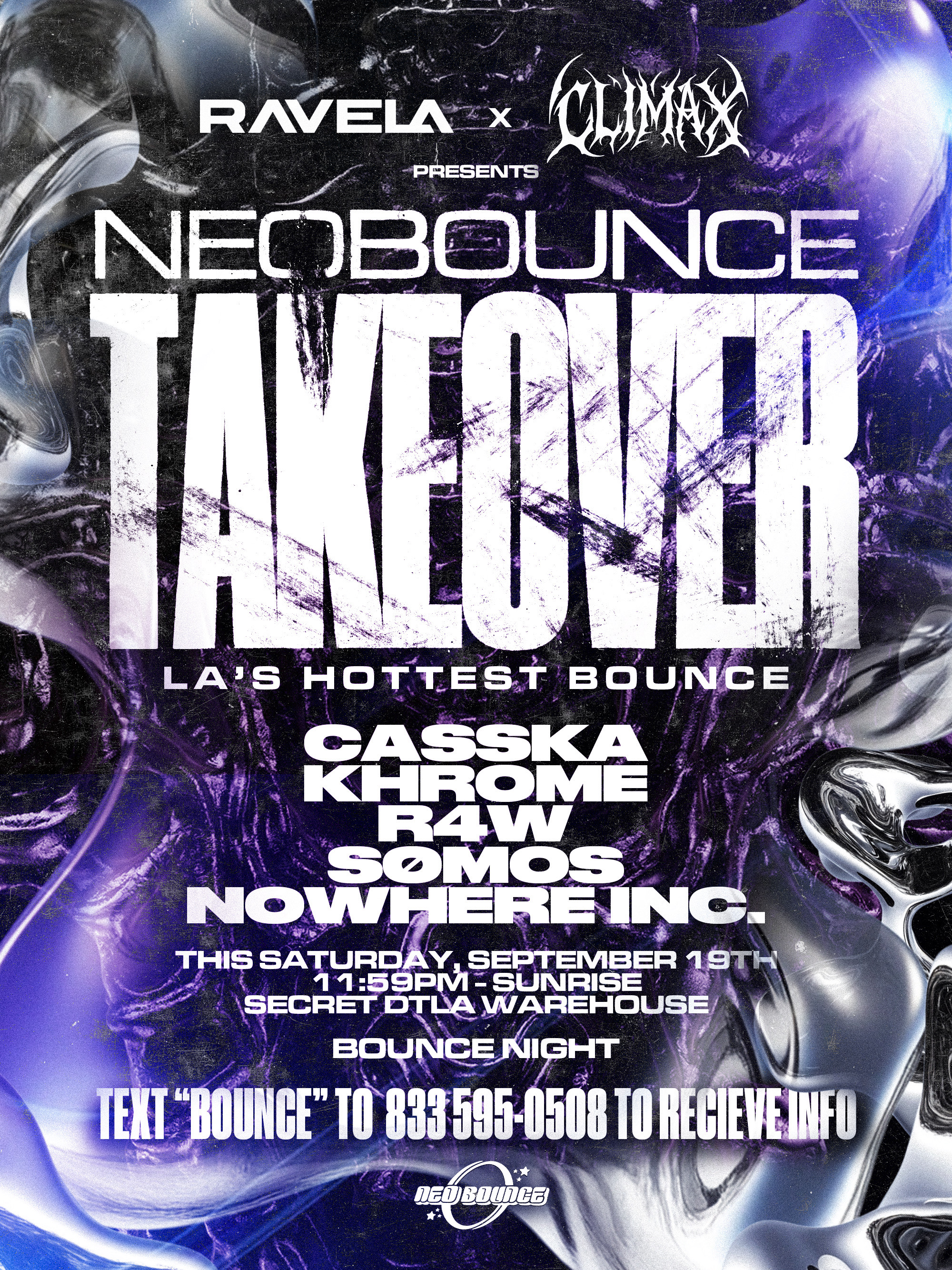 NEO BOUNCE TAKEOVER BOUNCE NIGHT