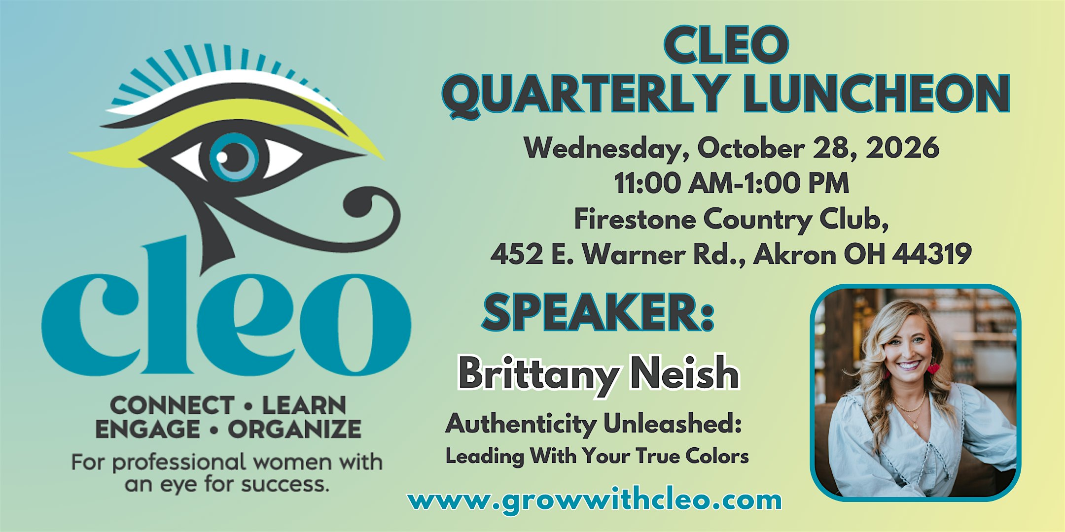 CLEO Quarterly Luncheon - October 2026