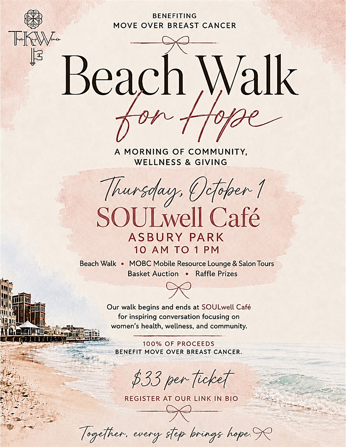 Beach Walk for Hope
