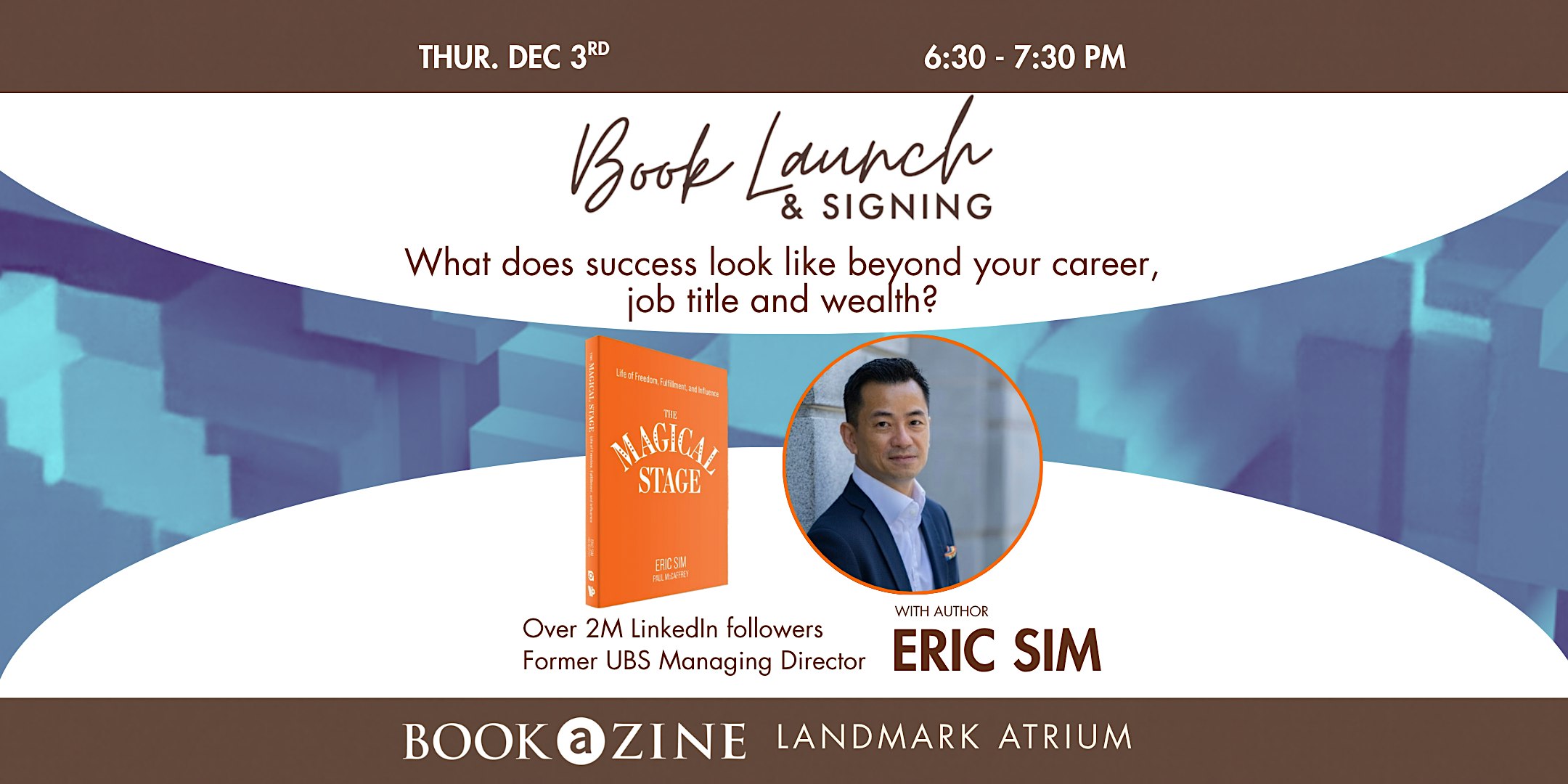 Book Launch & Signing: What Does Success Look Like Beyond Your Career, Job