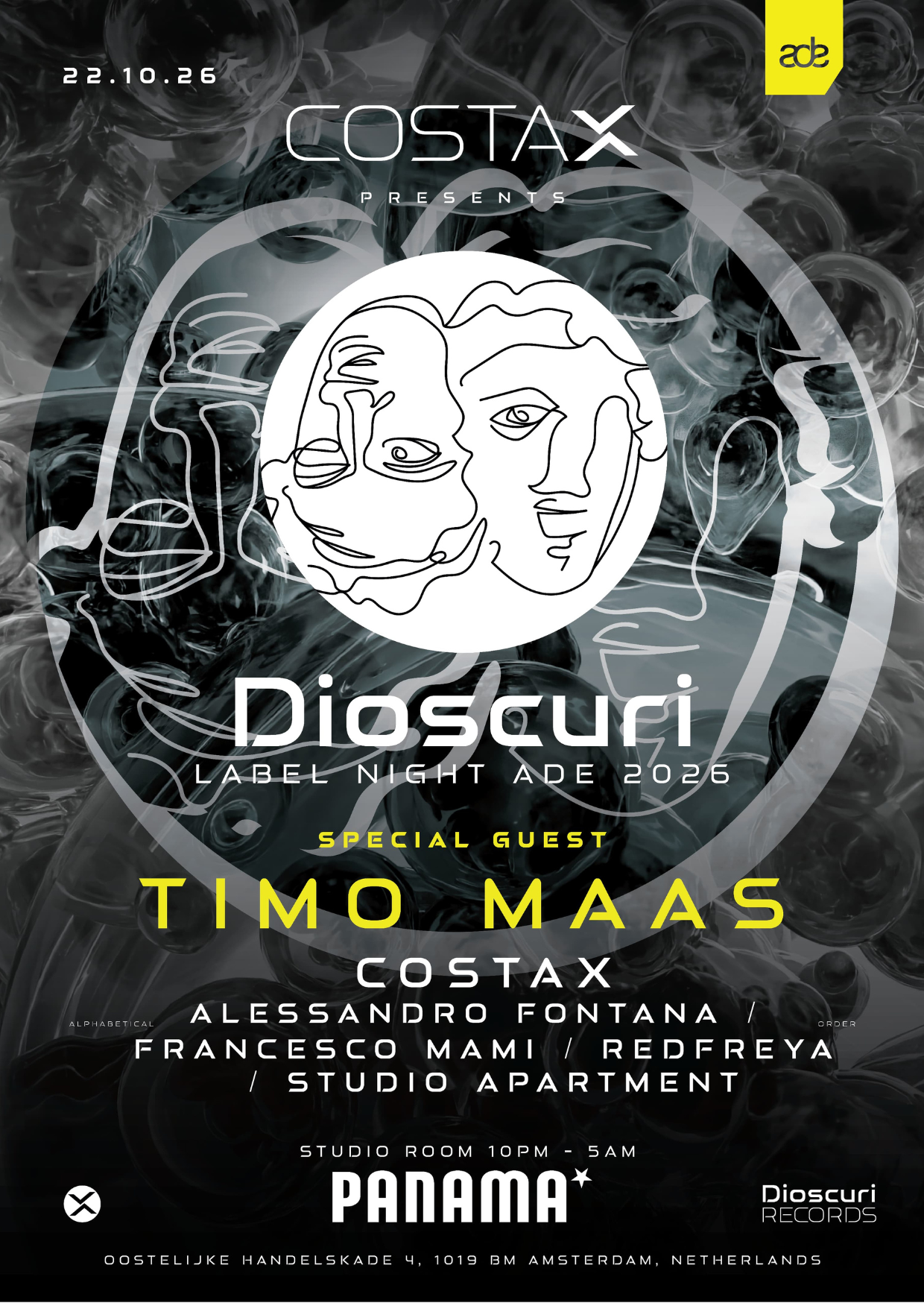 Dioscuri Label Night - Studio Room