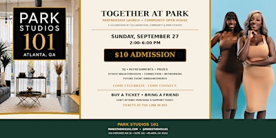 TOGETHER AT PARK  (Partnership  Launch & Community Celebration)