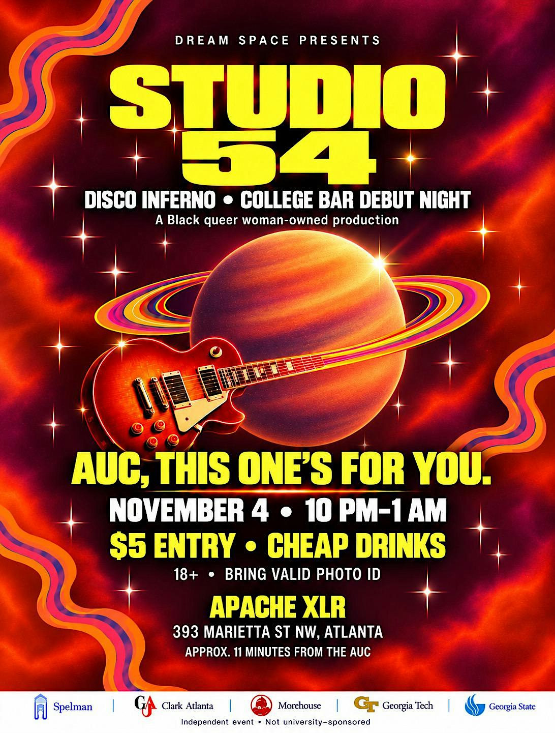 Studio 54 - ATL College Night