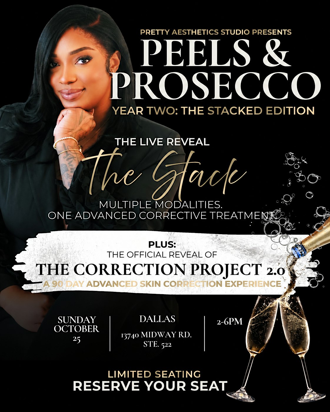 Peels & Prosecco: The Stacked Edition