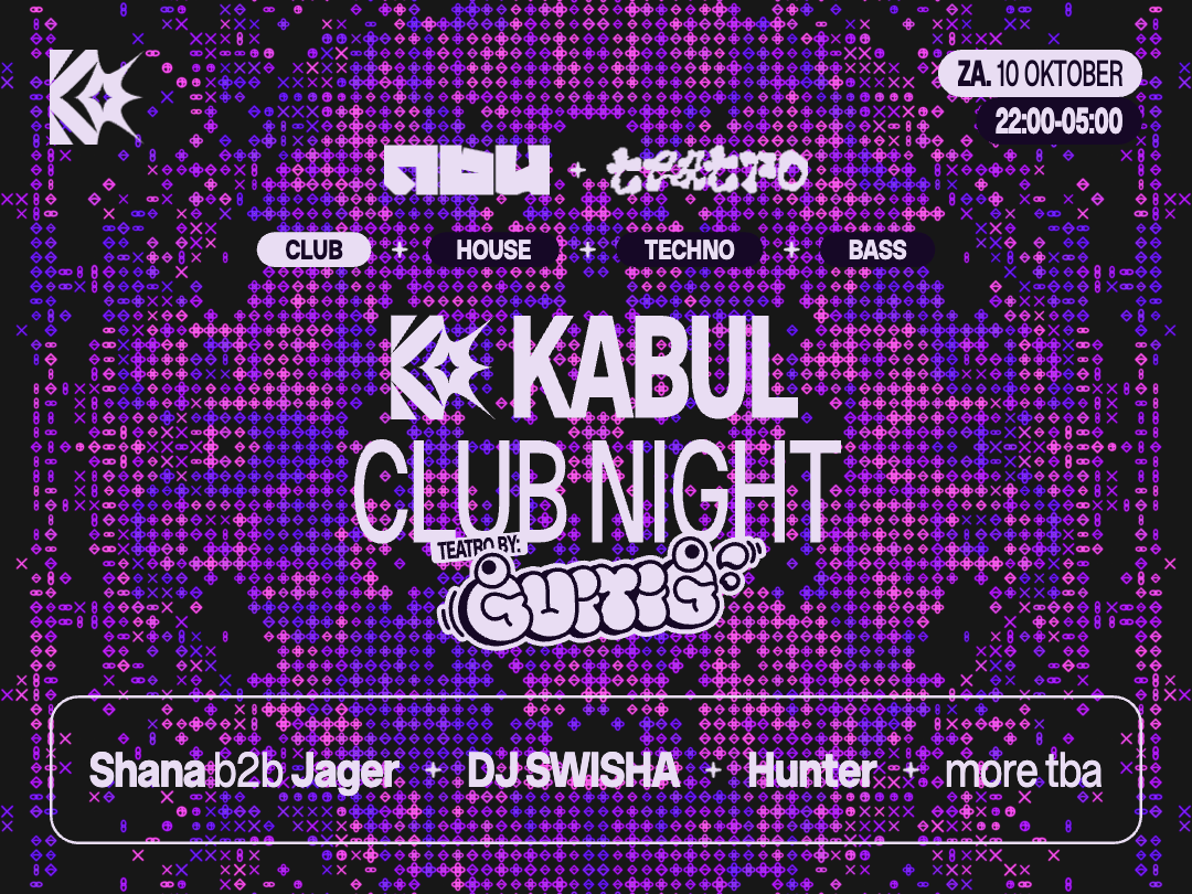 KABUL Club Night Teatro by Guitig