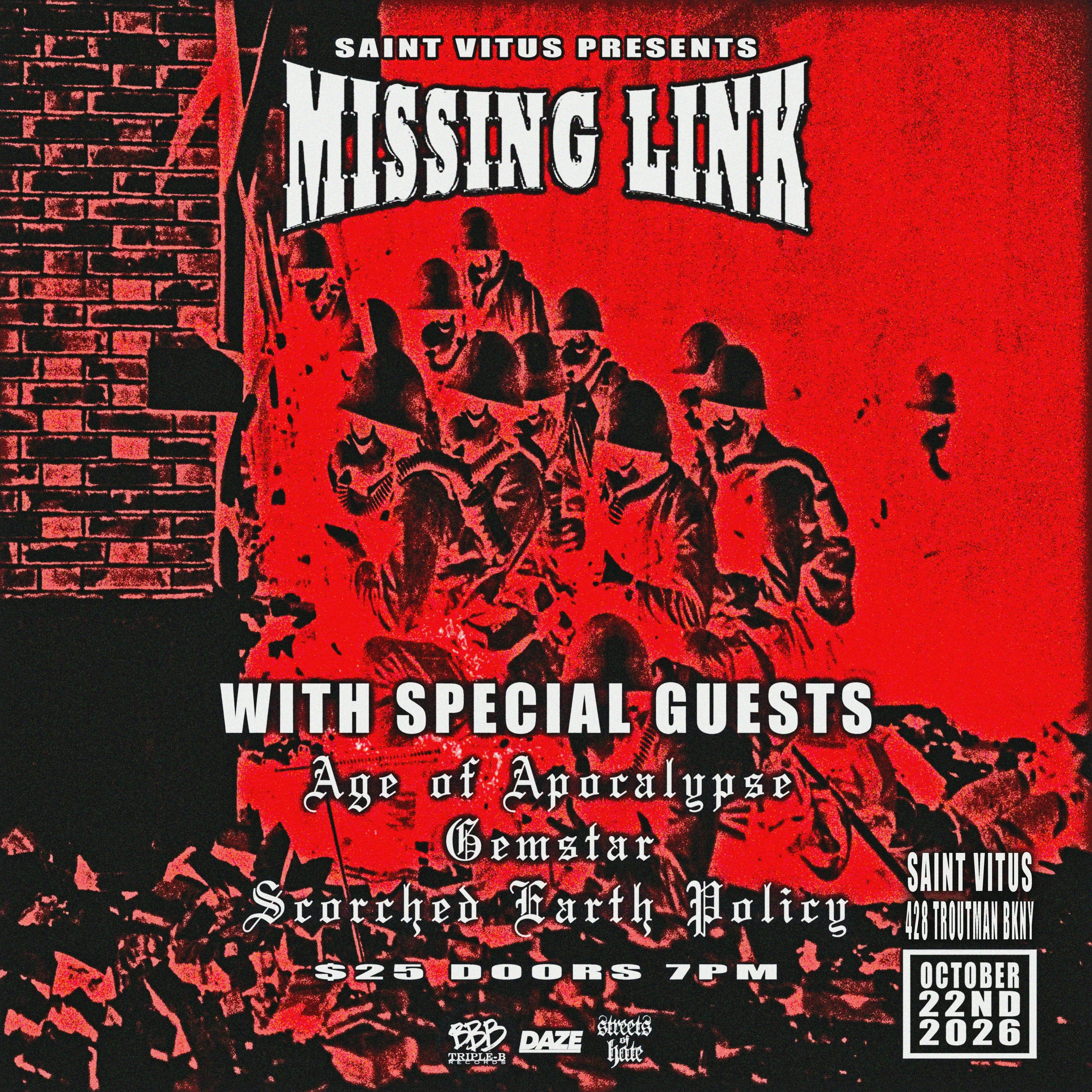 Missing Link, Age of Apocalypse, Gemstar, Scorched Earth Policy