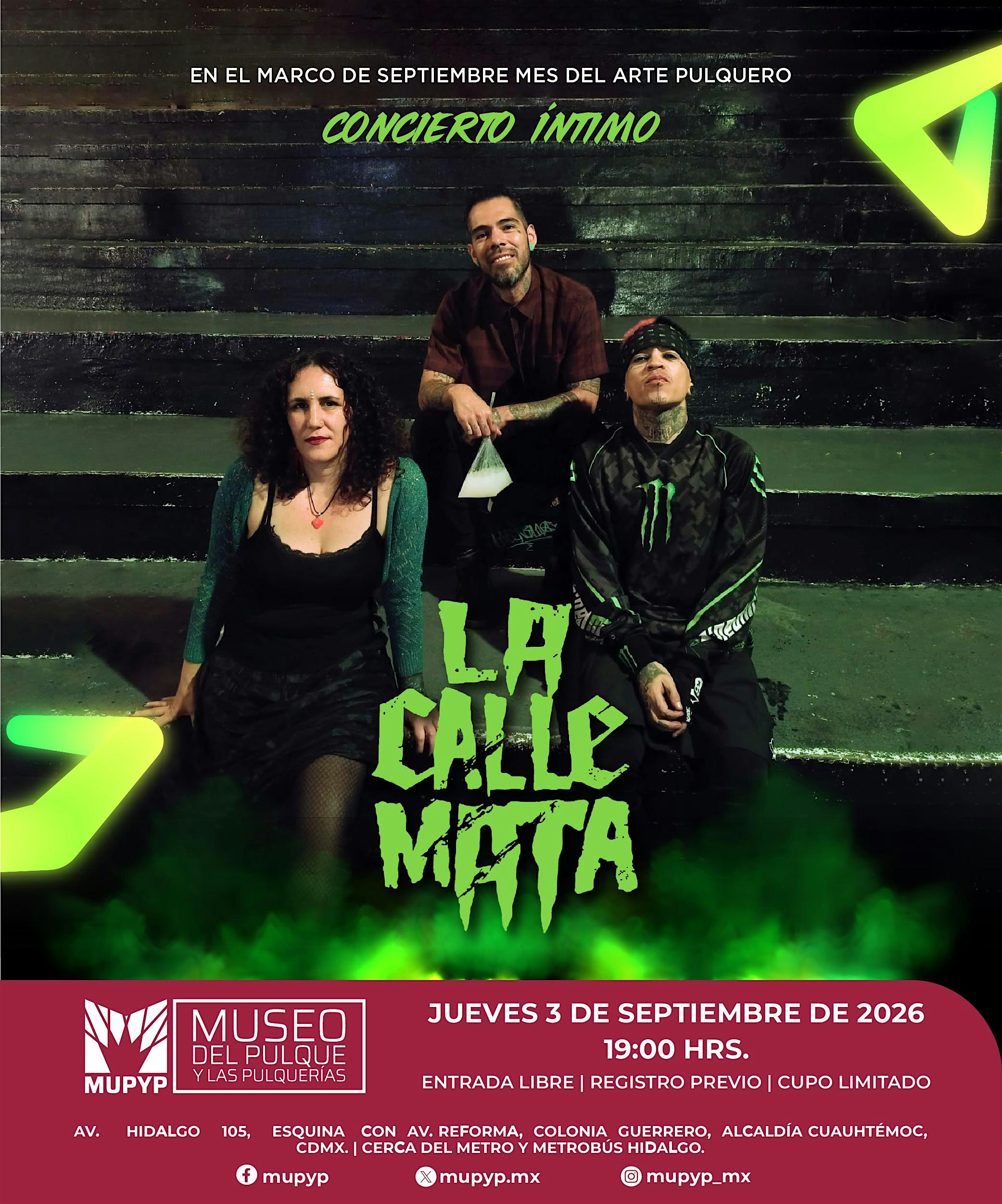 CONCIERTO ÍNTIMO / LA CALLE MATA