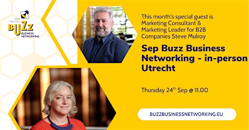 Sep 2026 Buzz Utrecht w/ Steve Mulroy: Marketing Without the Guesswork