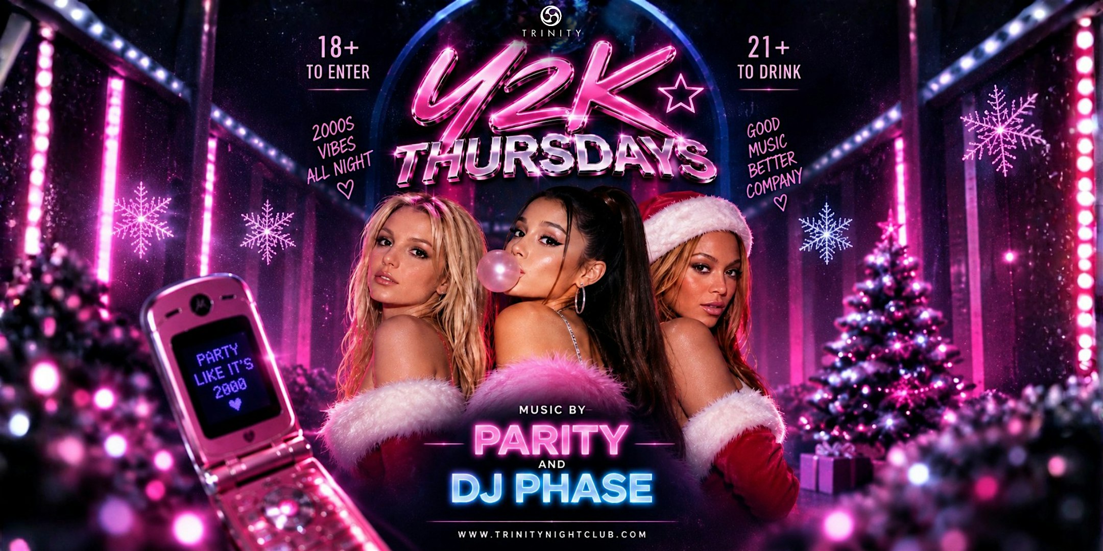 Y2K THURSDAYS AT TRINITY- SEATTLE’S #1 THURSDAY NIGHT PARTY