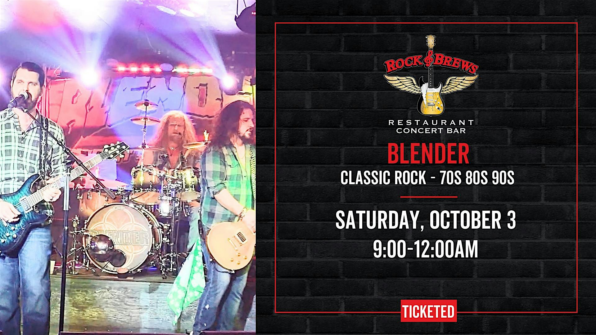 BLENDER @ Rock & Brews Royal Oak