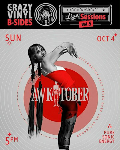 Crazy Vinyl B-Sides Live Session Vol. 5: AWKTOBER | Alternative Jazz Live