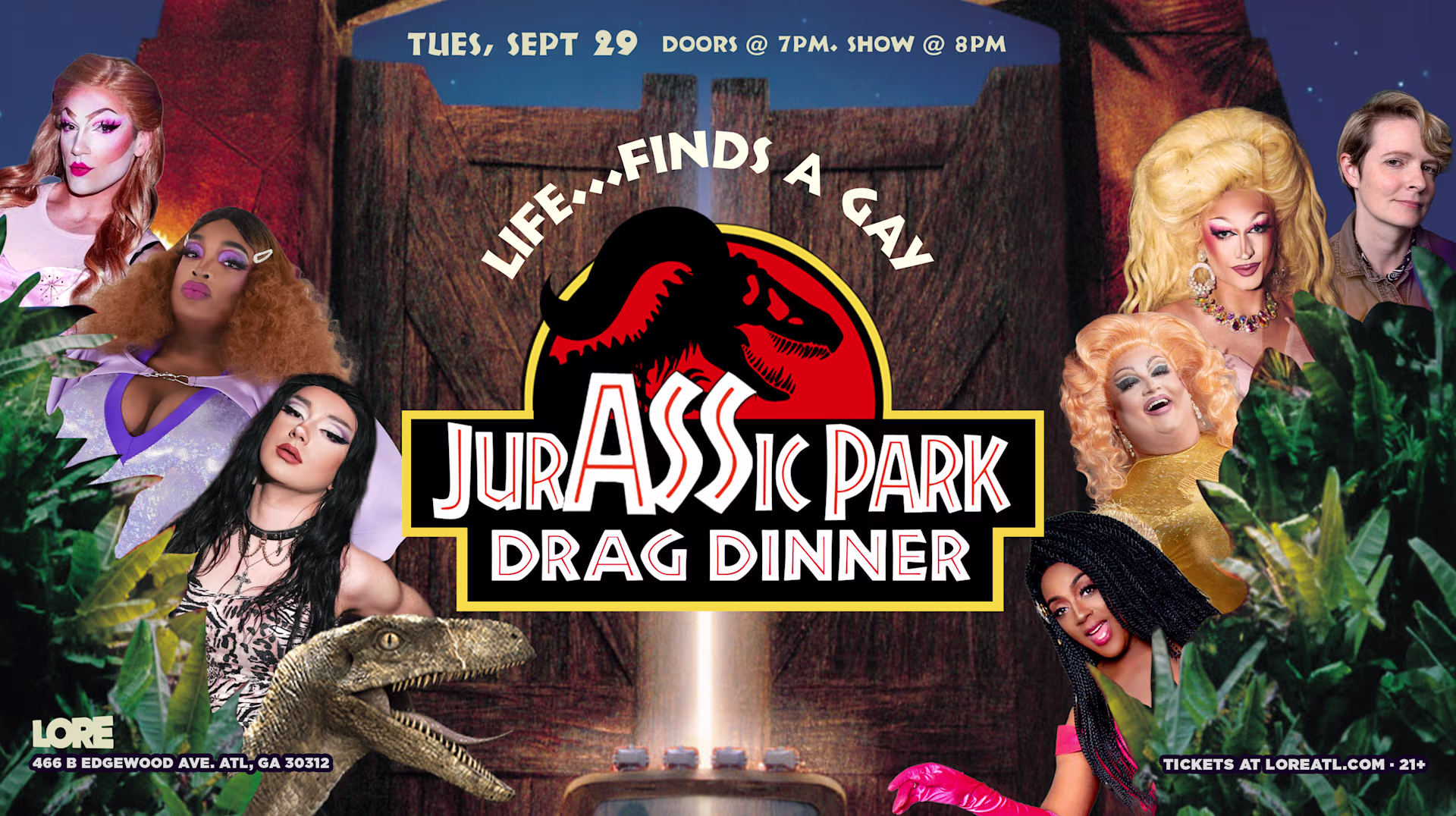 Jurassic Park Drag Dinner