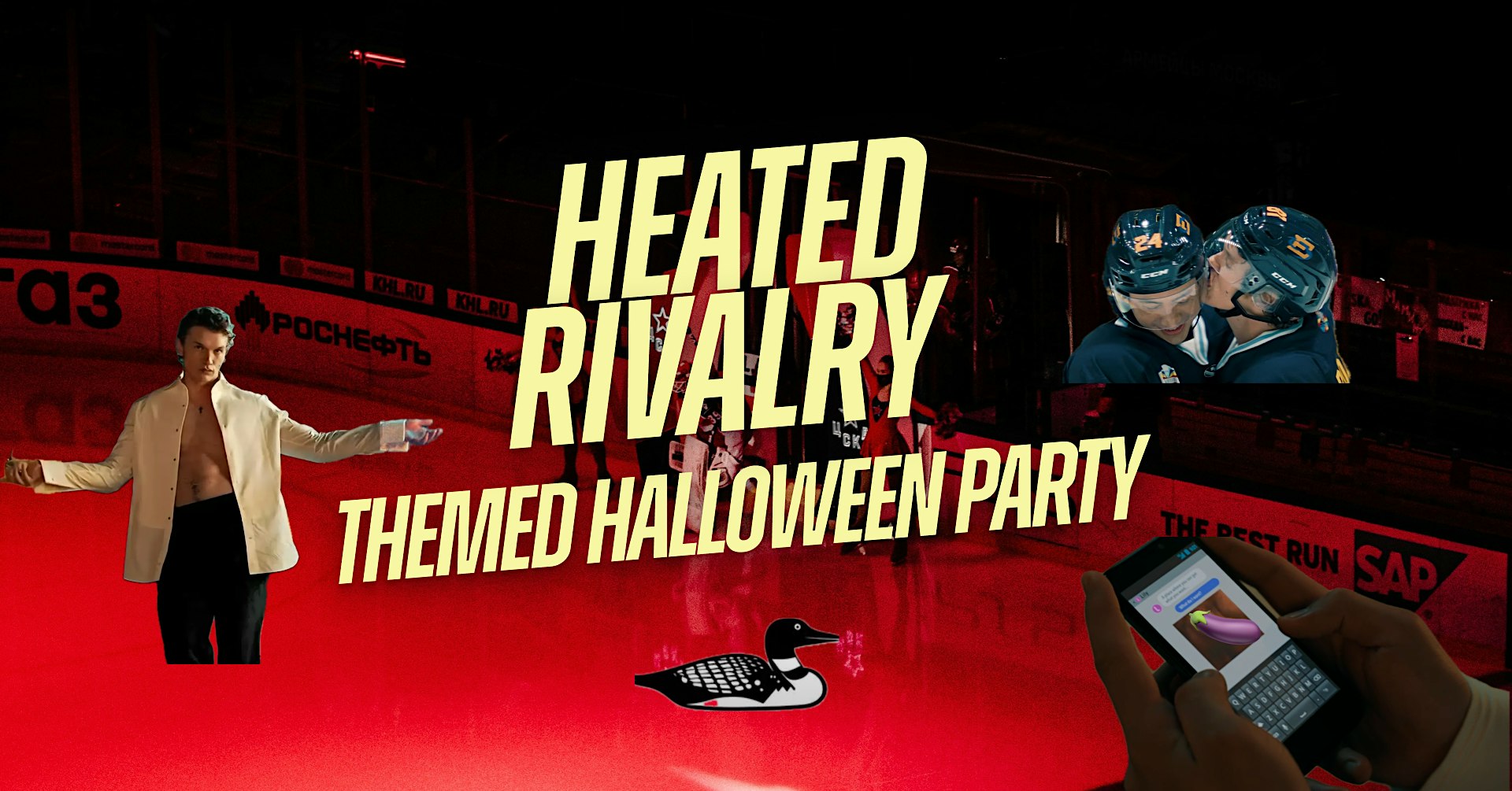 Heated Rivalry Themed Halloween Party
