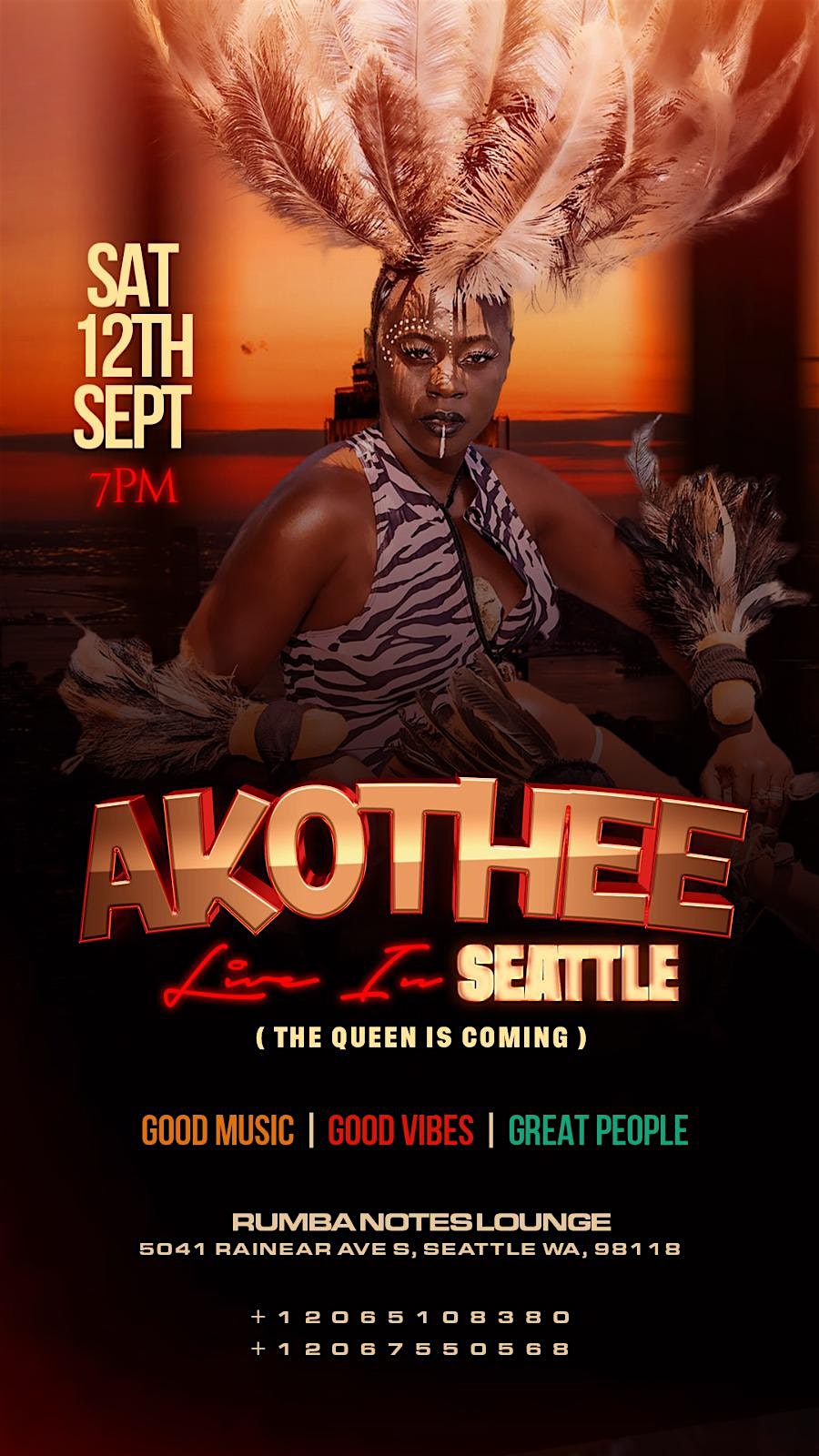 Akothee Live in Concert Seattle