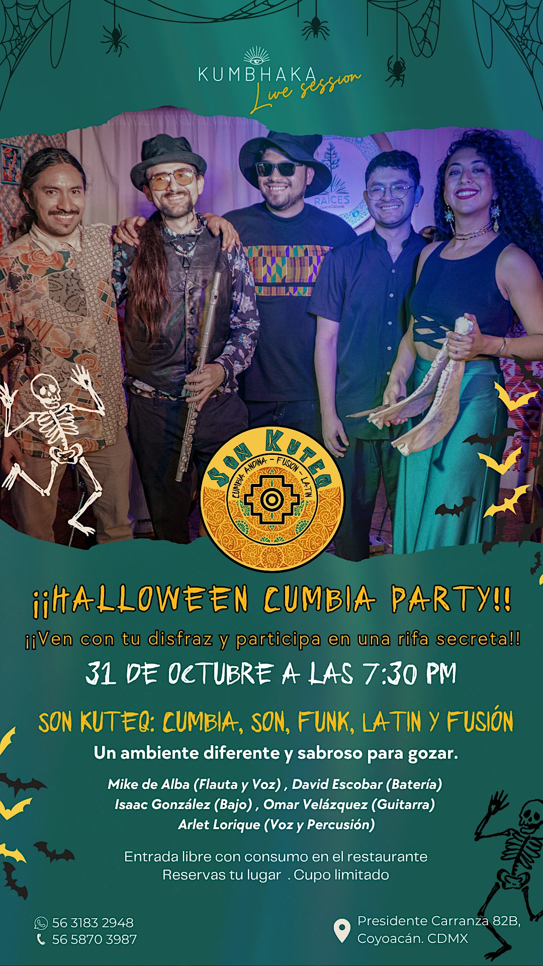 ¡¡Halloween Cumbia Party!!