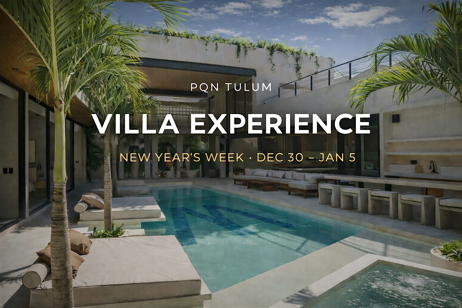 ¿PorQuéNo? Tulum Cenote Festival + New Year's Villa Experience