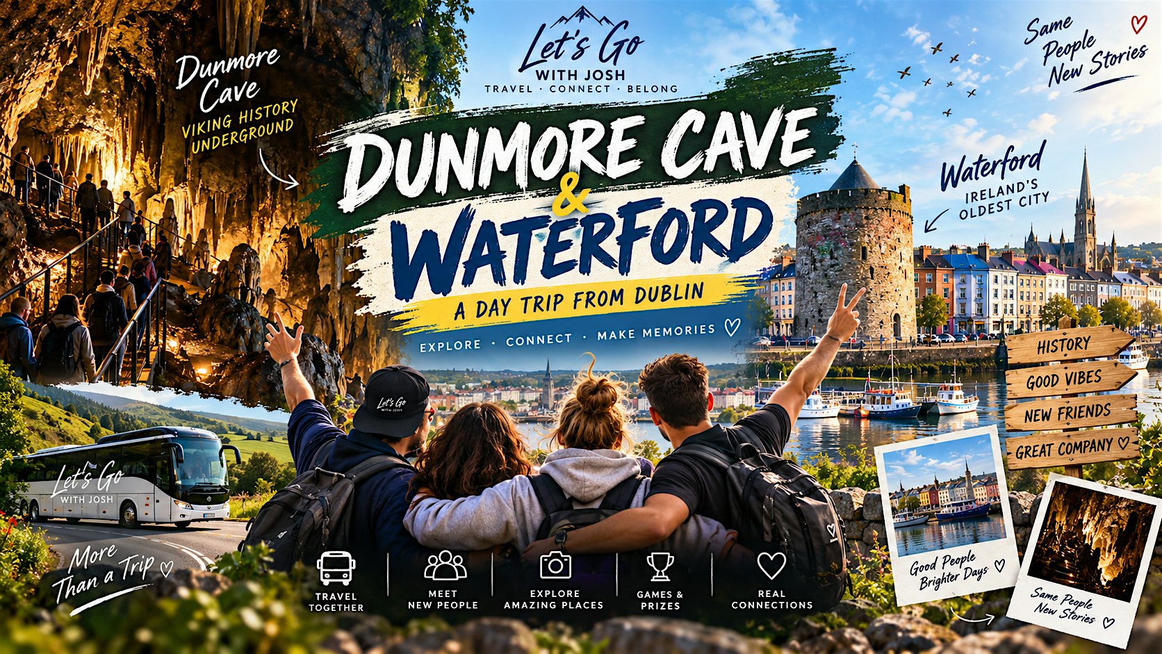 Dunmore Cave + Waterford | One-Day Community Trip from Dublin