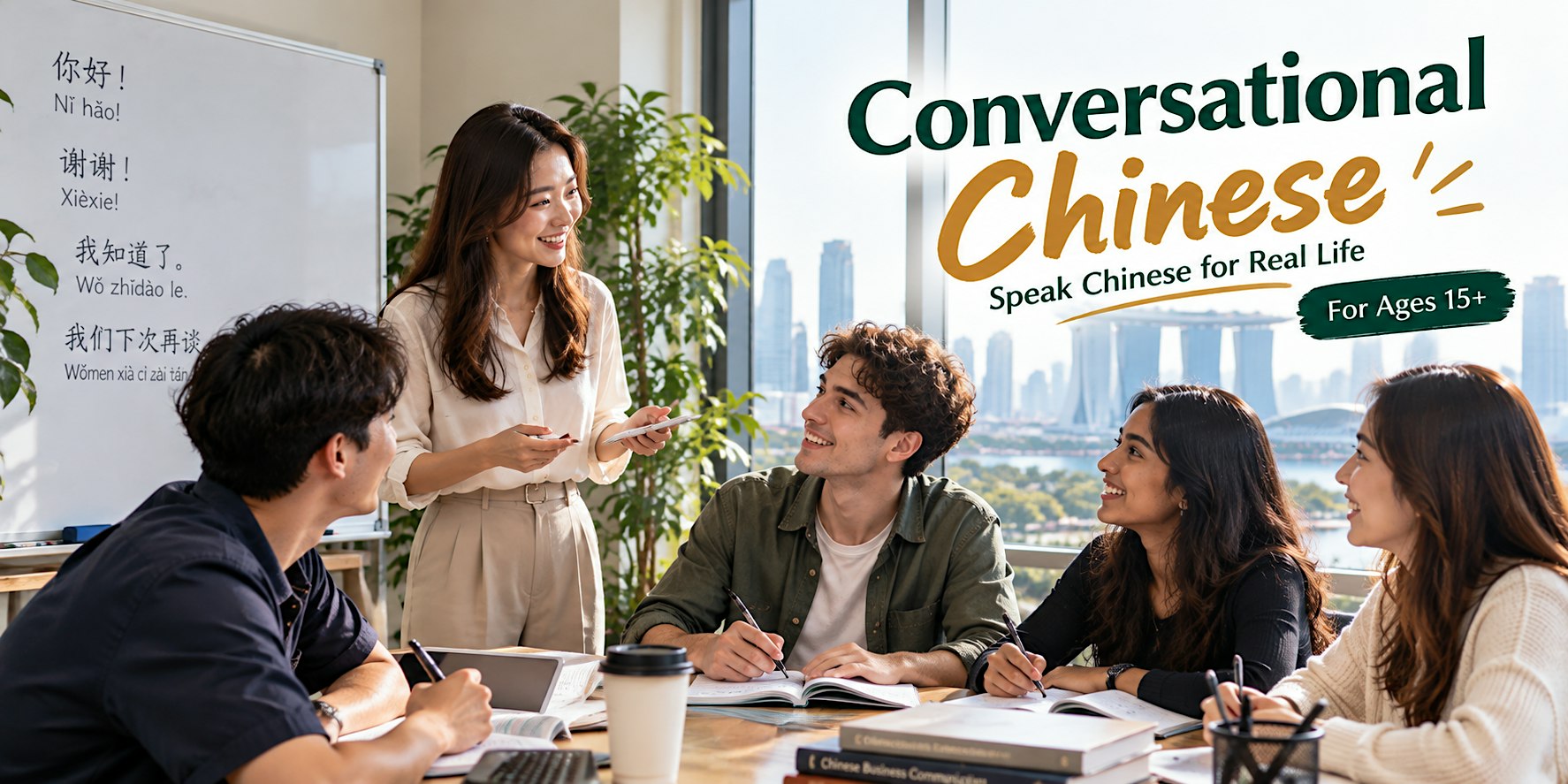 Conversational Chinese | Practical Mandarin for Everyday Life (Ages 15+)